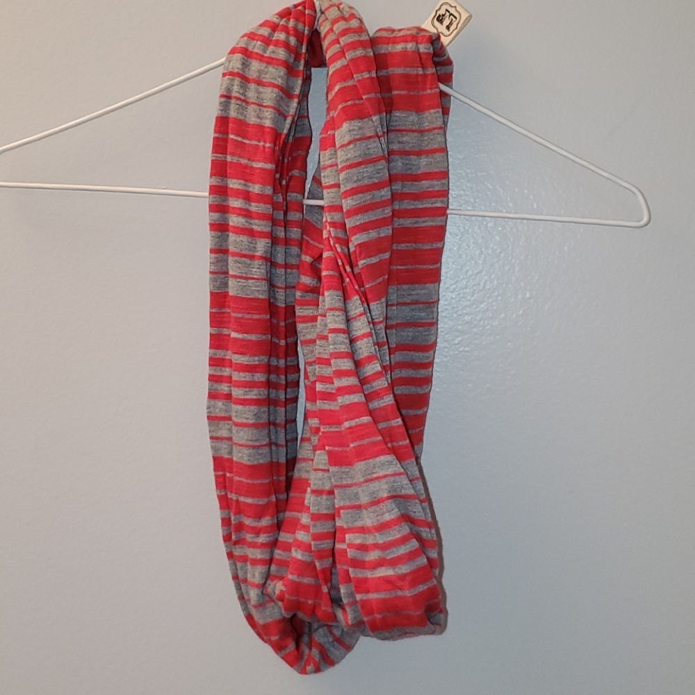 Infinity scarf, soft t-shirt cotton